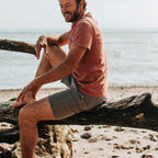 The Après Short in Ash Hemp