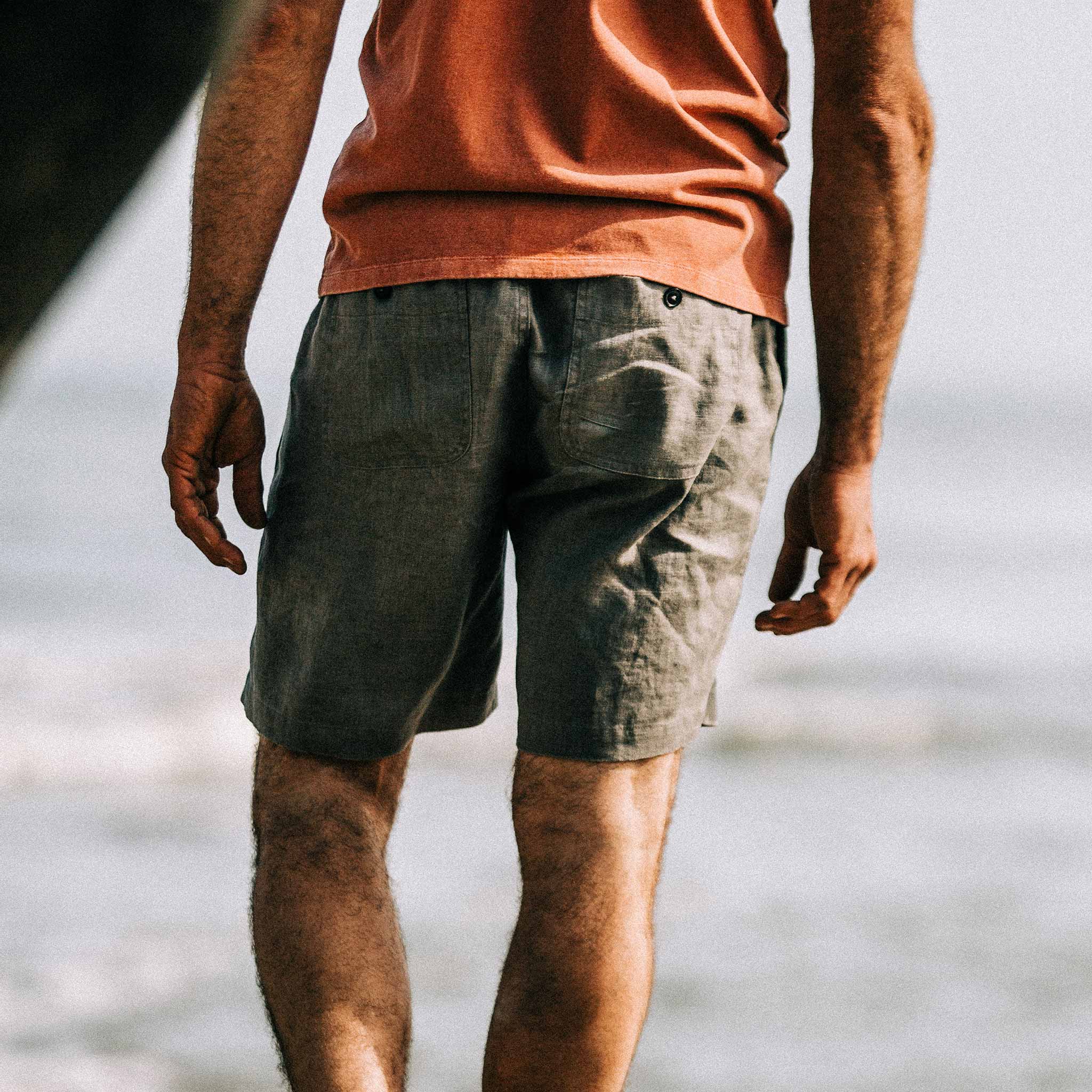 The Après Short in Ash Hemp