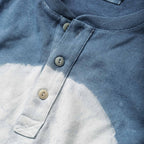 The Arzt Short Sleeve Heavy Bag Henley in Natural M-40