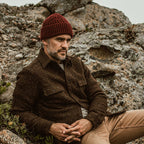 The Beanie in Maroon