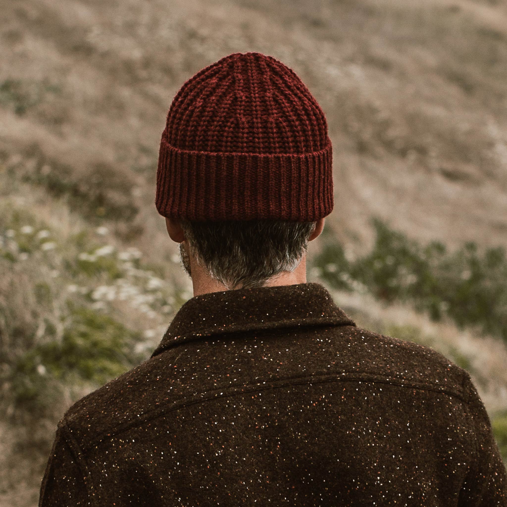 The Beanie in Maroon
