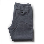 The Apres Pant in Charcoal Waffle