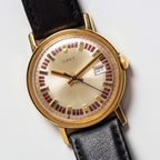 1974 Timex Mercury Calendar Gold