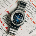 1977 Timex Blue Dial Q Quartz