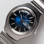 1977 Timex Blue Dial Q Quartz