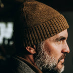 The Beanie in Ochre Baby Yak