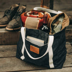 The Boat Tote in Cone Mills Reserve Selvage
