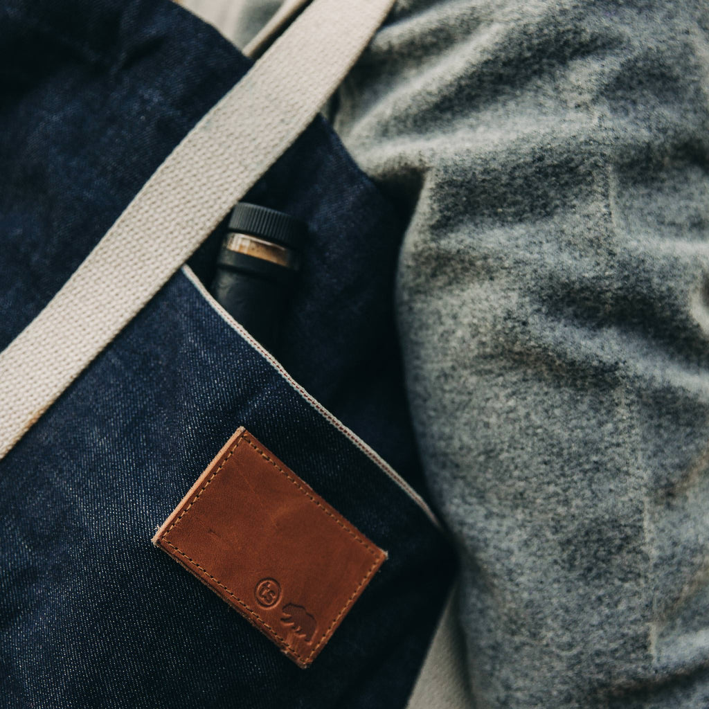 The Boat Tote in Cone Mills Reserve Selvage
