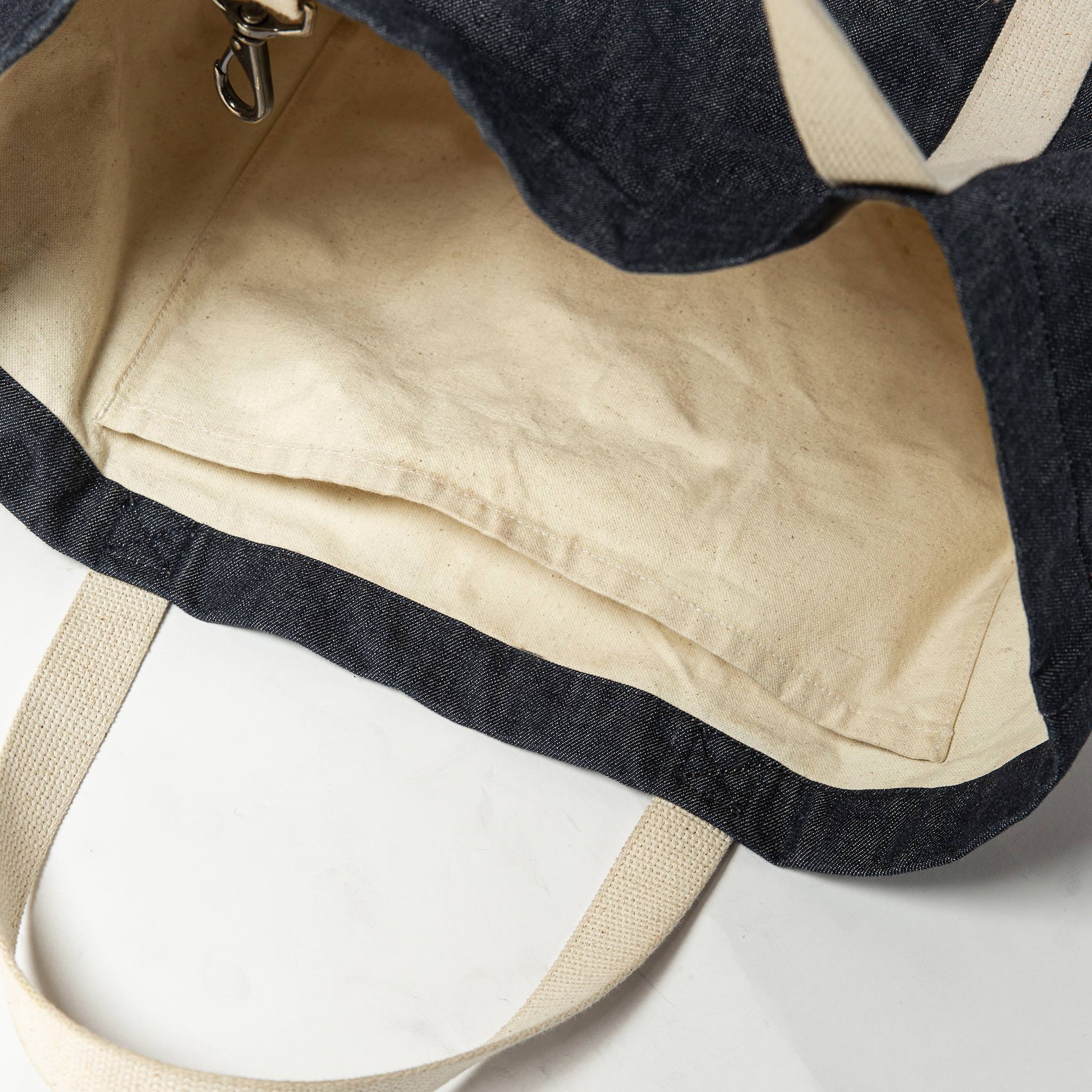 The Boat Tote in Cone Mills Reserve Selvage