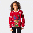 Kids' Rudolf Christmas Jumper