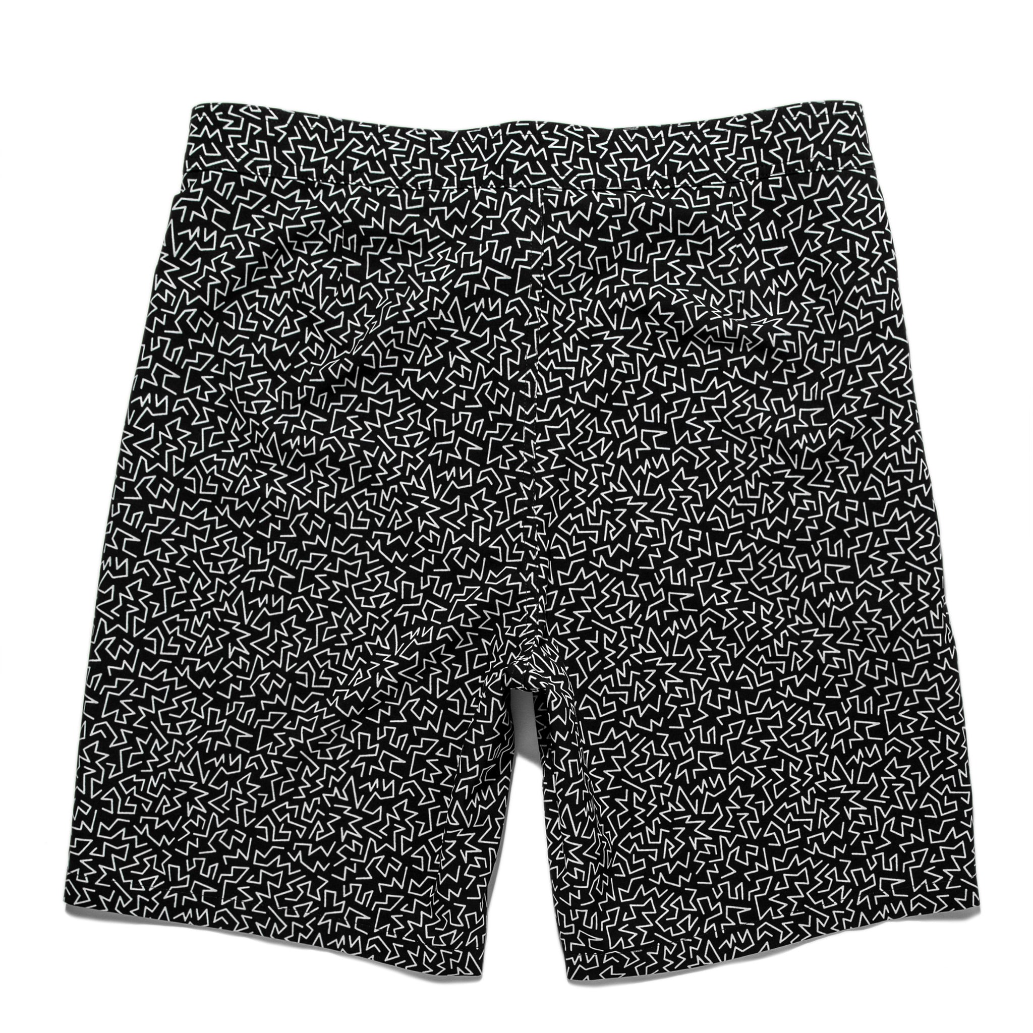 The Boardshort in Black & White Print