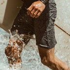 The Boardshort in Black & White Print