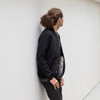 The Bomber in Black Fleece