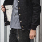 The Bomber in Black Fleece
