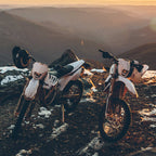 The Alta Motors Redshift EX in Taylor Stitch Custom