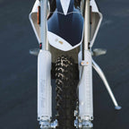 The Alta Motors Redshift EX in Taylor Stitch Custom