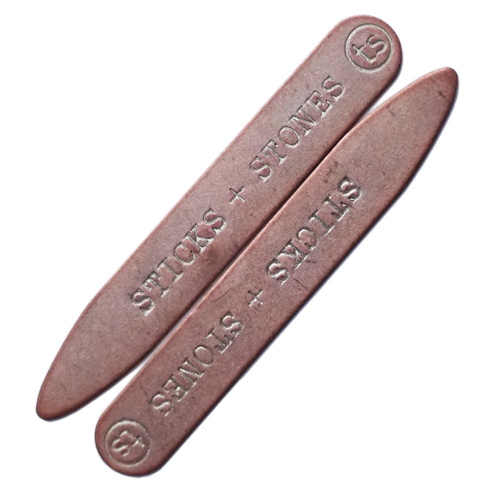 Powder Copper Collar Bones