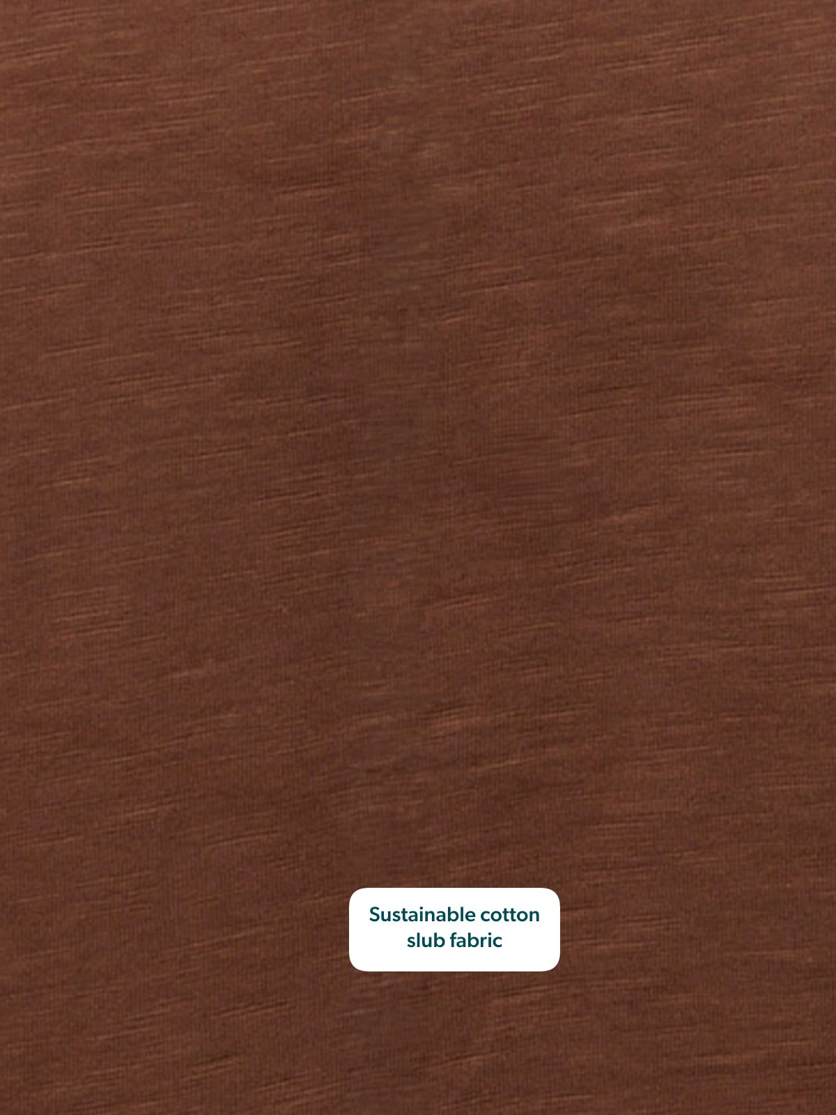Cathy V-neck Tee - Brown