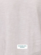 Cathy V-neck Tee - White