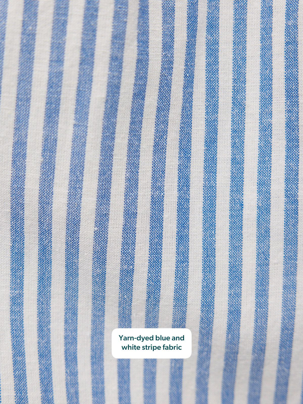 Joan Bow Strap Dress - Blue & White Stripe