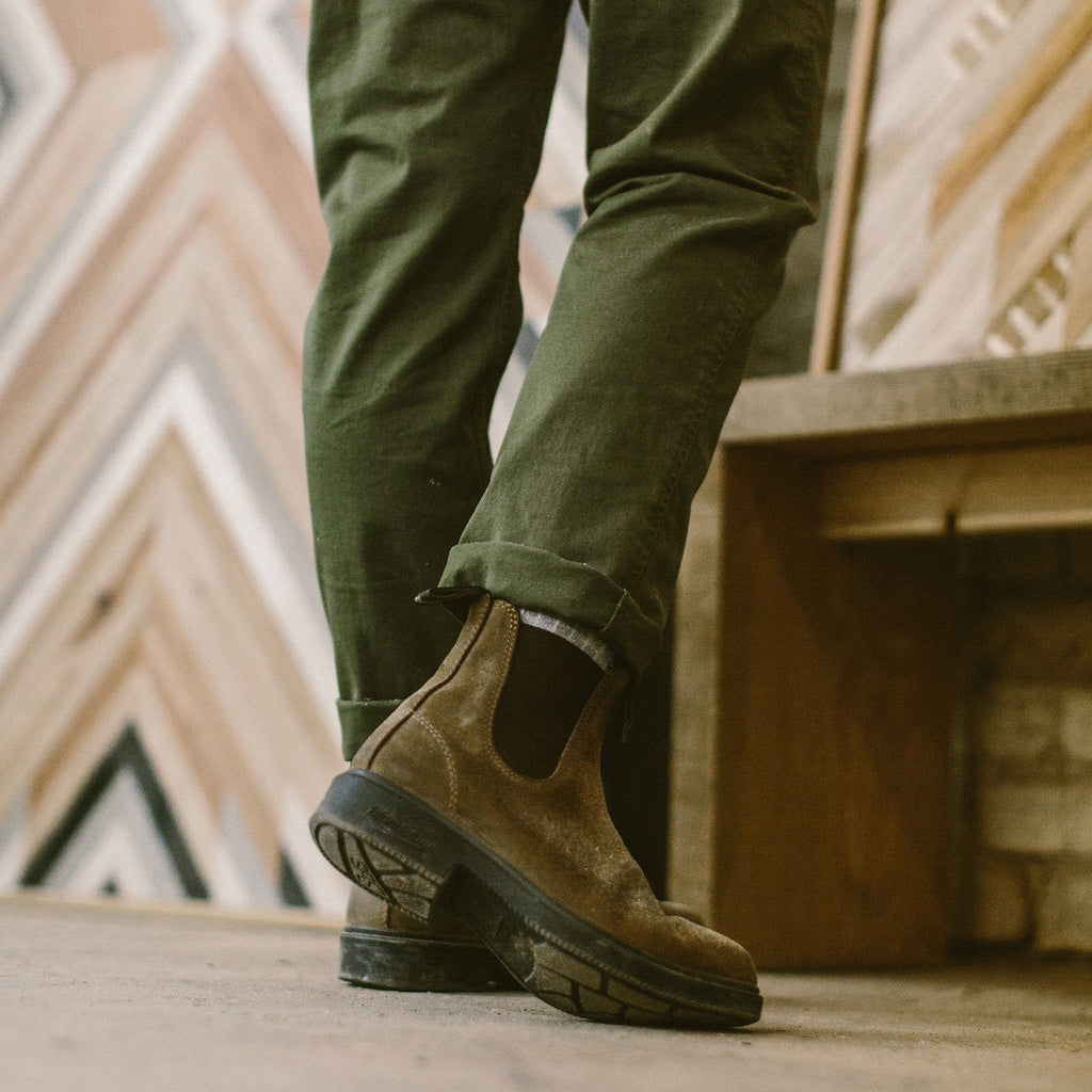 The Abel Pant in Army Green