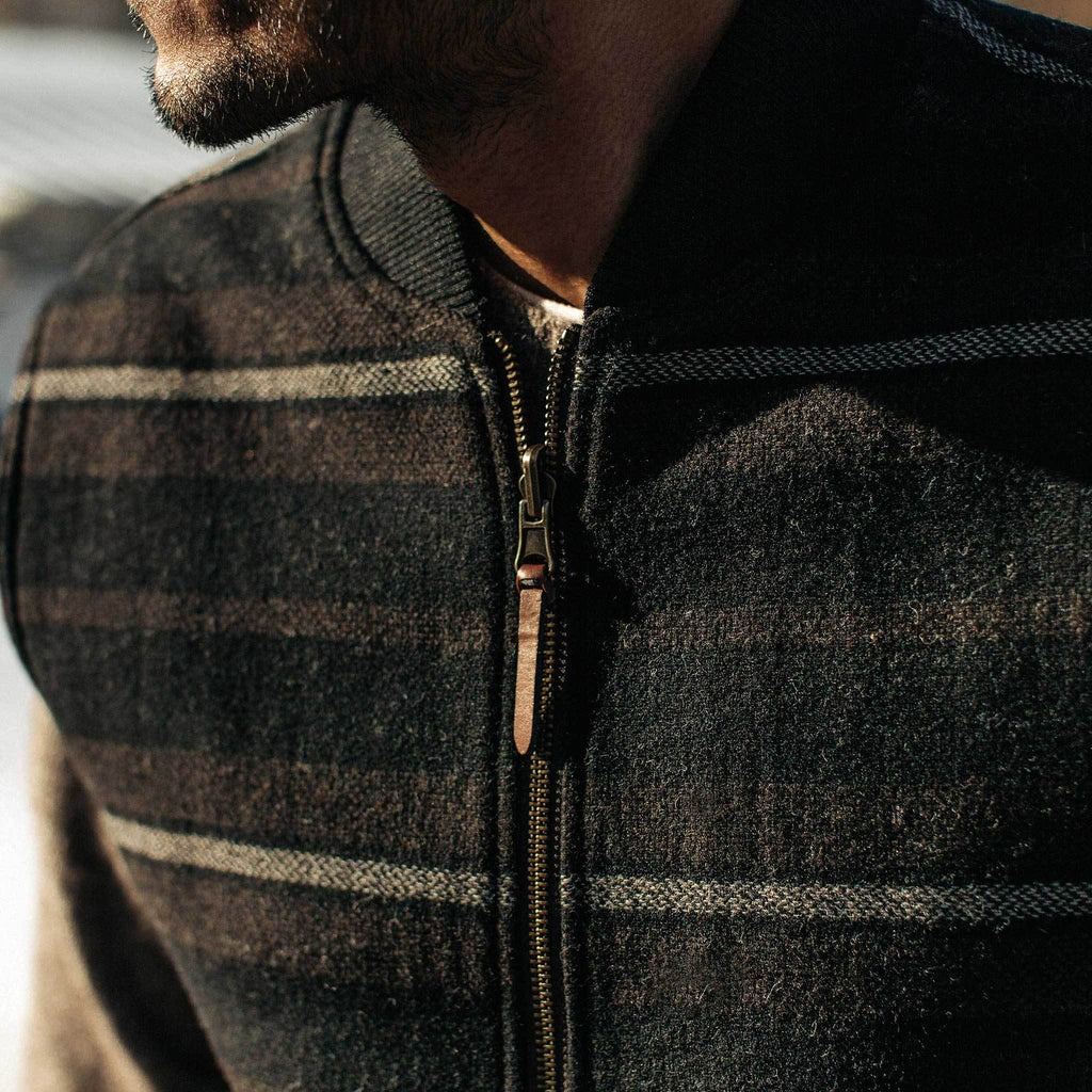 The Able Vest in Wool Beach Cloth