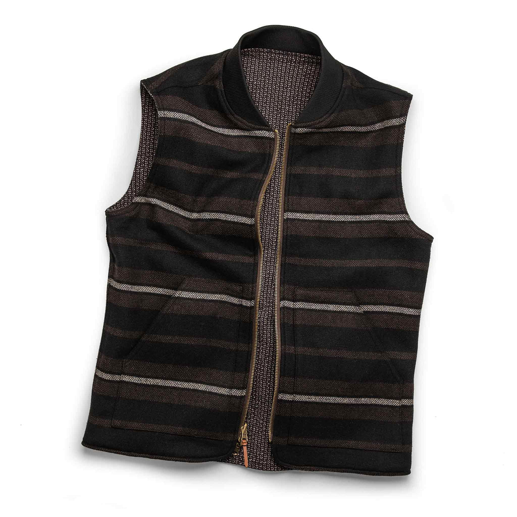 The Able Vest in Wool Beach Cloth