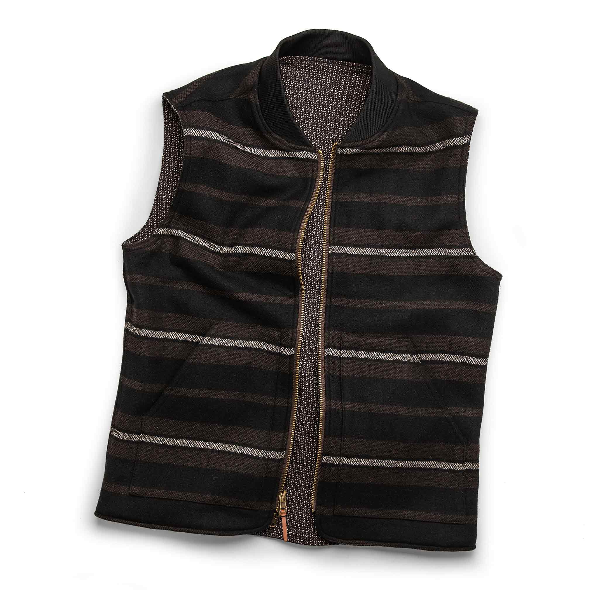 The Able Vest in Wool Beach Cloth