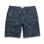 The Après Short in Indigo Slub
