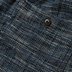 The Après Short in Indigo Slub